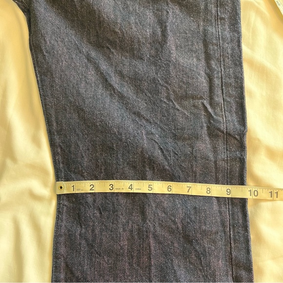 Levi’s 501 Purple Dark Wash Straight Denim 100% Cotton Jeans 33 x 28 - Picture 8 of 13